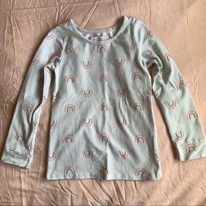 SweetHoney long sleeve rainbow top 8 years